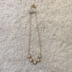 J. Crew Rhinestone Necklace